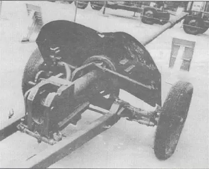 57мм пушка М162 вид сзади 57мм противотанковая пушка М162 В 1945 г - фото 4