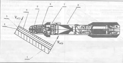 Рис3 Взаимодействие протвотанковой управляемой ракеты ПТУР Hellfire с - фото 30