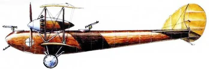 Тяжелый истребитель ЛебедьГранд ЛебедьXIV 191617 г Ту160АиК - фото 78