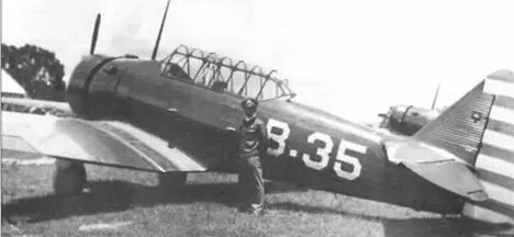 Учебный самолет Норт Америкен NA16 из состава ВВС Китая 1939 г Японские - фото 106