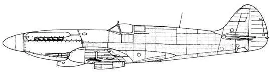 Spitfire FXIVC Supermarine Type 379 Spitfire FRXIVE Spitfire FXVIII - фото 92