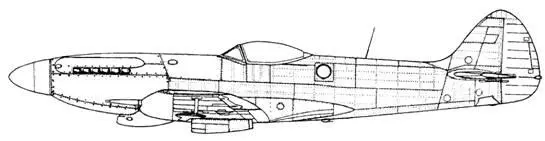 Spitfire FRXIVE Spitfire FXVIII Supermarine Type 394 Spitfire ХIVЕ - фото 93