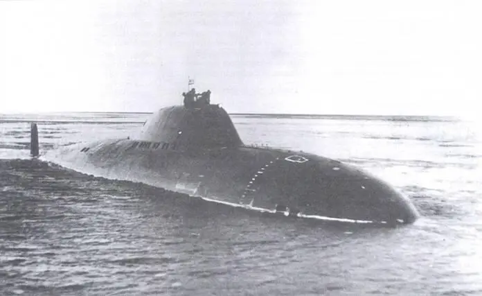 АПЛ К64 пр705 на государственных испытаниях в Белом море Декабрь 1971 г - фото 14