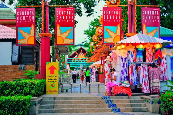Торговый центр Central Festival Plaza Улицы северной Паттайи Будни - фото 179