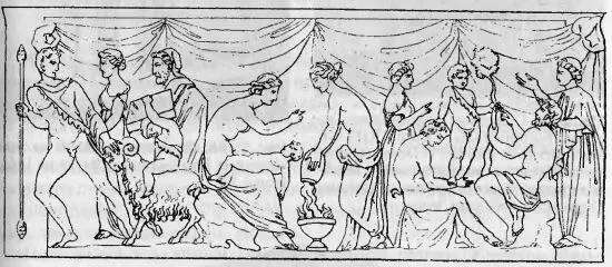 Рис 2106 Нимфы моют Бахуса Бога то есть Христа Авт античный - фото 151