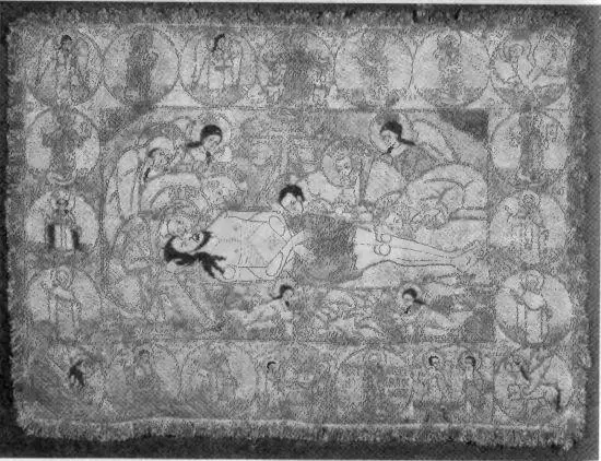 Рис 415 Старинный русский воздух пелена Положение во гроб 1660 год - фото 227