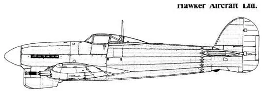 Typhoon IB Первых серий пушки без обтекателей Ноябрь 1941 г Typhoon IB - фото 108