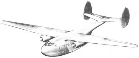 Самолет ДГС 2АШ83 рисунок из эскизного проекта Учитывая потребности - фото 121