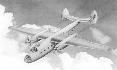 Самолет ДГС 2ВК2 рисунок из эскизного проекта Имеется постановление Совета - фото 124
