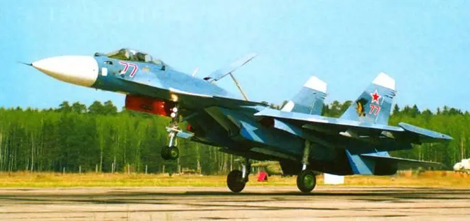 Су33 из 279го ОКИАП ВВС Северного флота России Су27КУБ в середине 1999 - фото 59