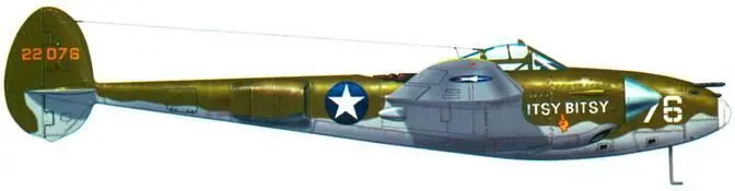 P38F кна Джорджа Лейвена из 54й АЭ ВВС США Адак 1943 г Р40Е из 11 й - фото 84