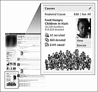 Рис 24Causes популярное приложение на платформе Facebook позволяющее - фото 13