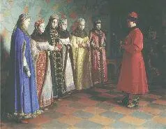 Выбор невесты царем Алексеем Михайловичем Худ Гр Седов 1882 г Увеличив в - фото 5
