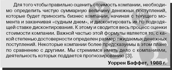 В этом и состоит отличительная особенность подхода Уоррена Баффета Этот - фото 28