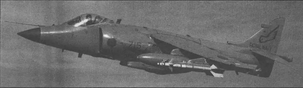 Си Харриер FRS Мк 1 из 899й эскадрильи В конце 60х годов для английских - фото 103
