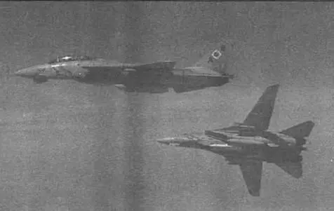 F14 из эскадрильи VF102 1995 г F 14В F14B Вьетнамская война - фото 66