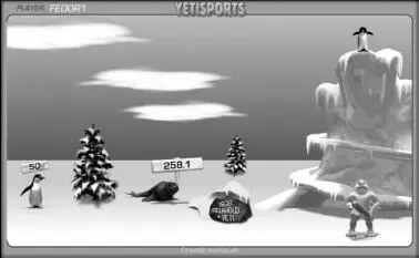 Рис 53Yeti Sports вирусная игра где снежный человек пинает пингвина - фото 35