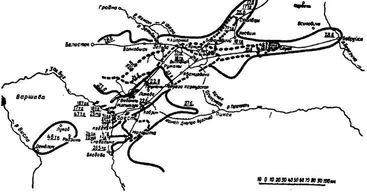Ход боевых действий 2й танковой группы вермахта 2228 июня 1941 г Что - фото 41