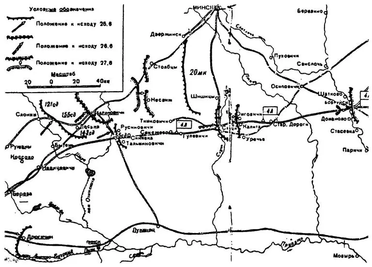 Боевые действия войск 4й армии 2527 июня 1941 г Не приносили заметного - фото 42