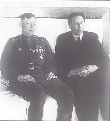 А И Покрышкин в гостях у С А Лавочкино на заводе 21 рекомендации ЦАГИ - фото 52