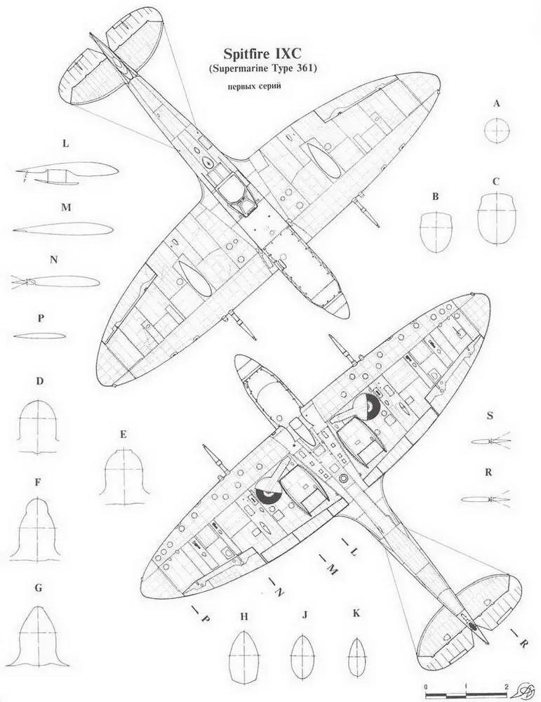 Spitfire FIXC поздних серий Spitfire FIXE Spitfire LFIXC - фото 83