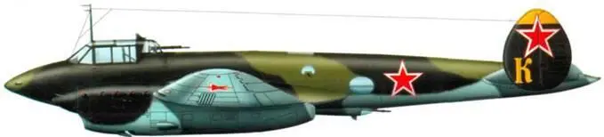 Пе2 из состава 140го БАП Эстония 1944 г Пе3 из состава 308го БАП - фото 139