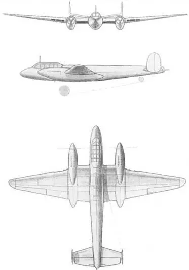 Схема самолета ВБ2ВК109 Однако основные кадры Мясищева занимавшиеся - фото 71