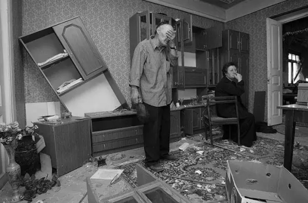 Дом Наны и Гиви Мамукашвили в Гори пострадал во время бомбардировки Раненый - фото 36