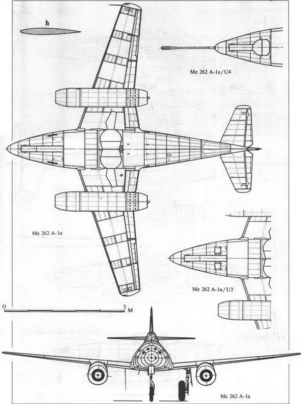Самолеты Me 262 из испытательной команды EKdo 262 Михаил НИКОЛЬСКИЙ БОЕВАЯ - фото 67