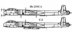 Хейнкель Не 219A7R4 1 Воздухозаборник систекмы обогрева кабины 2 Очиститель - фото 53