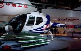На выставке в Чжухае дебютировали вертолеты сверху вниз АС 313 и АС 311 - фото 81