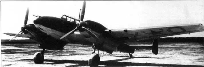 Один из пяти Bf 110С4 которые были закуплены СССР в 1940 г и проходили - фото 76