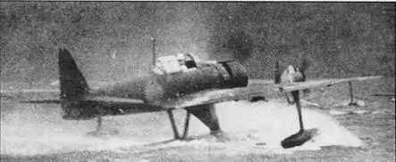 Поплавковый вариант A6M2N Учебный А6М2К используемый в качестве - фото 81