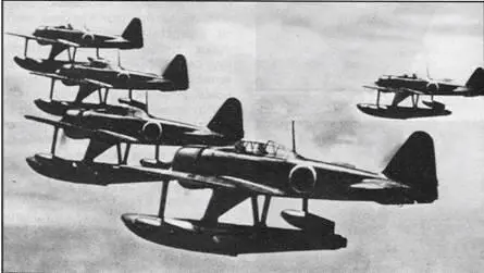 Поплавковый вариант A6M2N Учебный А6М2К используемый в качестве - фото 82