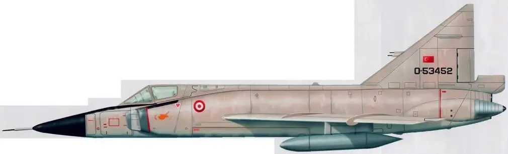 F102А из 142й эскадрильи ВВС Турции июль 1974 г F4E из 339й эскадрильи - фото 84