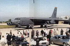 Дебютант МАКСа нестареющий В52Н Взлетевший накануне салона Ту204300 - фото 106
