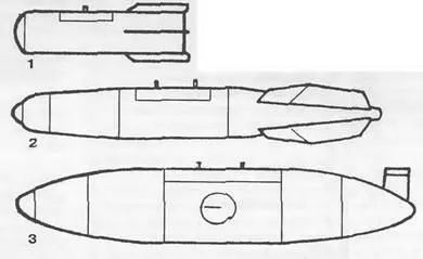 Зажигательные бомбы и баки 1 ЗАБ250 2 ЗАБ500 3 зажигательный бак - фото 342