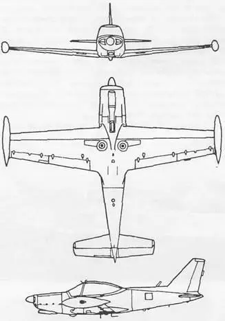 На основе самолета SF260M разработан учебно боевой вариант SF 260W который - фото 233