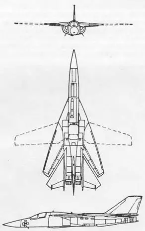 В 19811985 гг 42 самолета F111A были переоборудованы в самолеты РЭБ EF111А - фото 444