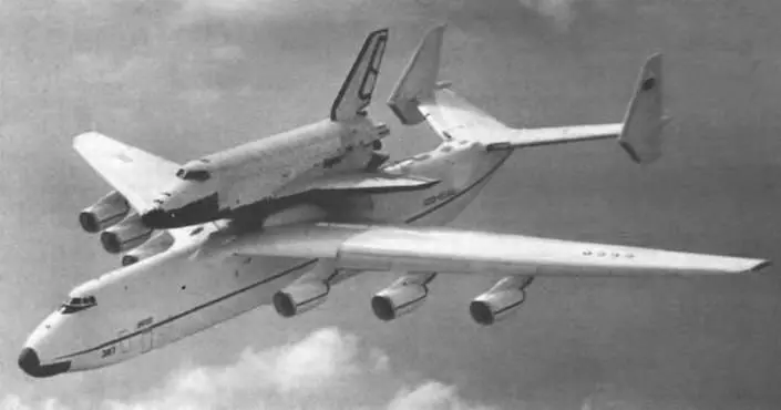 Ан225 оснащен навигационной радиолокационной станцией аналоговой - фото 603