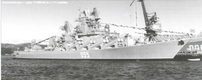 Ракетный крейсер пр 1164 Маршал Устинов Причина этого вполне очевидна - фото 112
