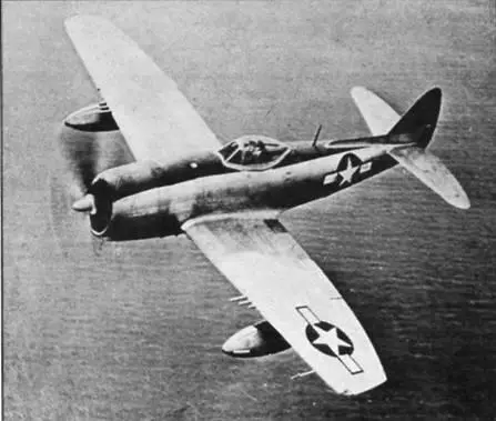 P47N с подкрыльевыми баками мог покрыть расстояние до 3200 км P47N5 с - фото 55