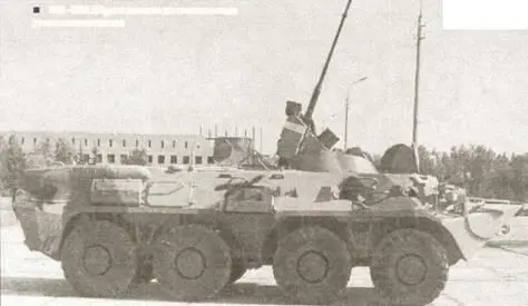БТР80А Пушка на максимальном угле возвышения На БТР80 используются двигатели - фото 110