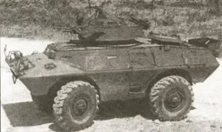 Бронеавтомобили V100 широко использовались в Индокитае военной полицией и - фото 123