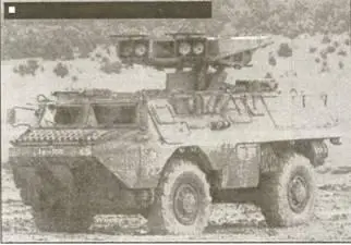 VAB 4 x 4 с ПТУР ХОТ VAB RATAC В 1988 году демонстрировался вариант - фото 155
