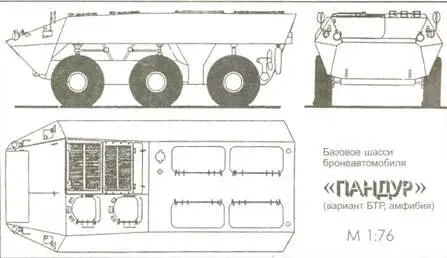 Все шесть колес бронеавтомобиля Пандур ведущие средний мост при движении по - фото 4