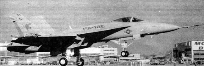 Первый полет истребителя FA18E Супер Хорнет 29 ноября 1995 года FA18F - фото 86