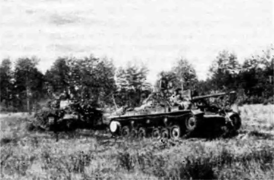 Танки Валентайн IX 5й гвардейской танковой армии выдвигаются на боевые - фото 56