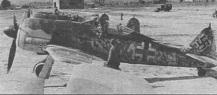 Истребителибомбардовщики Fw 190A4U1 из состава 10JaboJG 26 со снятыми - фото 103