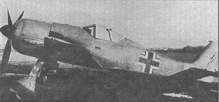 Третий опытный самолет Fw 190V5 еще с коротким крылом На снимке модель Fw - фото 84